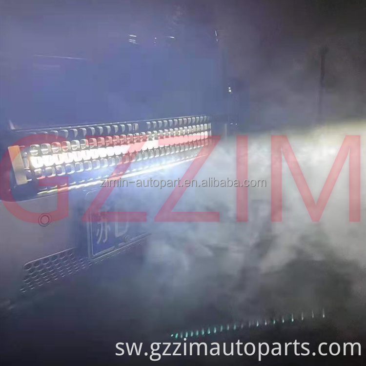 ABS Plastiki LED Front Grille Taa Kits Waterproof Amber LED Grille Light kwa Defender 2021